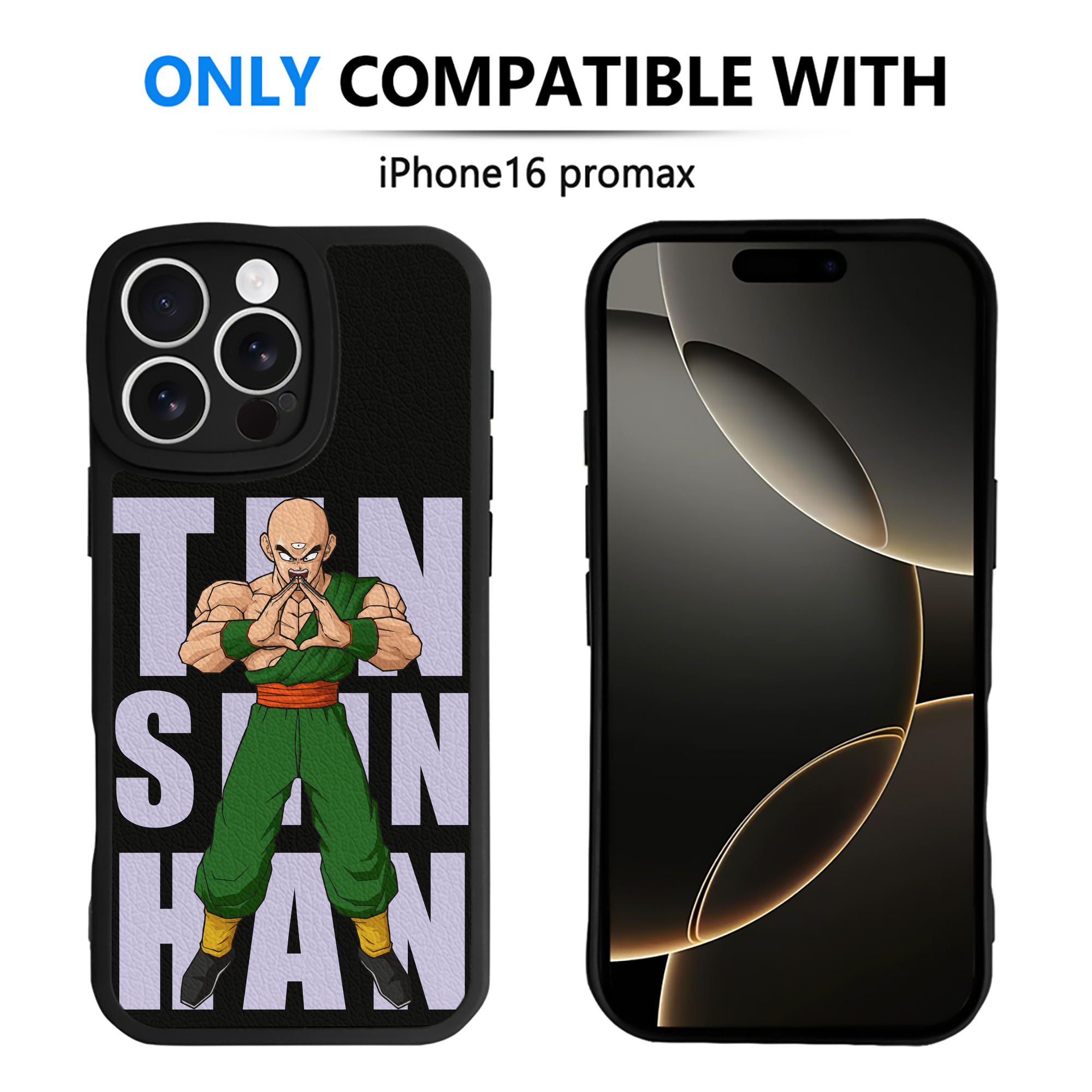 （画像用） ドラゴンボール DRAGON BALL 【iPhone 16シリーズ対応】シリコンスマホケース（レザー調） 材質：シリコン